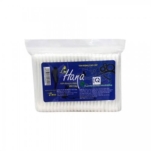 Bông Tai Hana Trẻ Em Cao Cấp Que Nhựa 200c